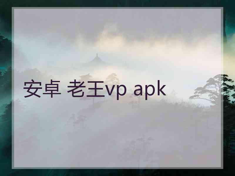 安卓 老王vp apk