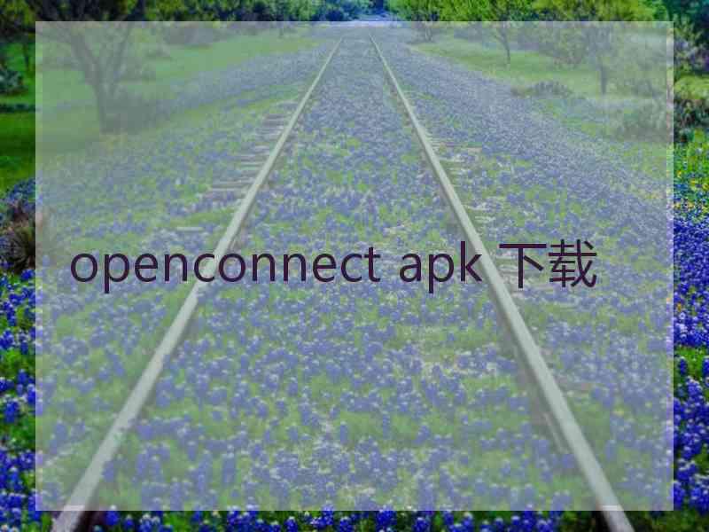 openconnect apk 下载